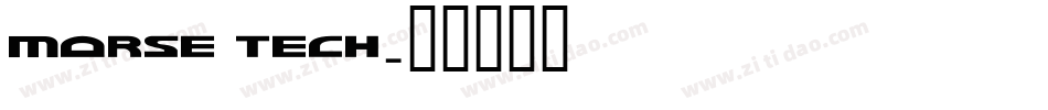 Morse Tech字体转换